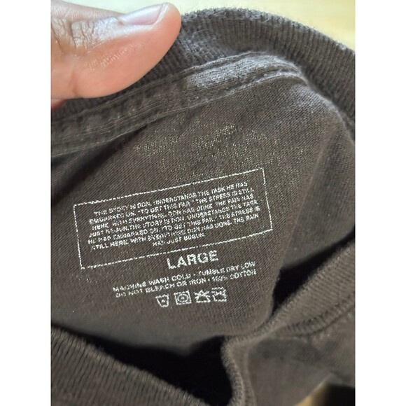 Don Toliver Mens Large Brown Life Of A Don Long Sleeve T-Shirt Concert Tour - Picture 5 of 7